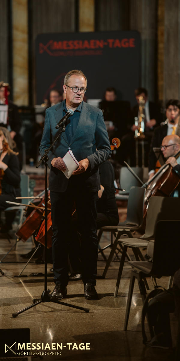 Messiaen-Tage 26 - Displaced Persons - Eröffnung Frank Seibel - 3.5.2026 - ©Klaudia Kutek Messiaen-Tage 26 - Displaced Persons - Eröffnung Frank Seibel - 3.5.2026 - ©Klaudia Kutek
