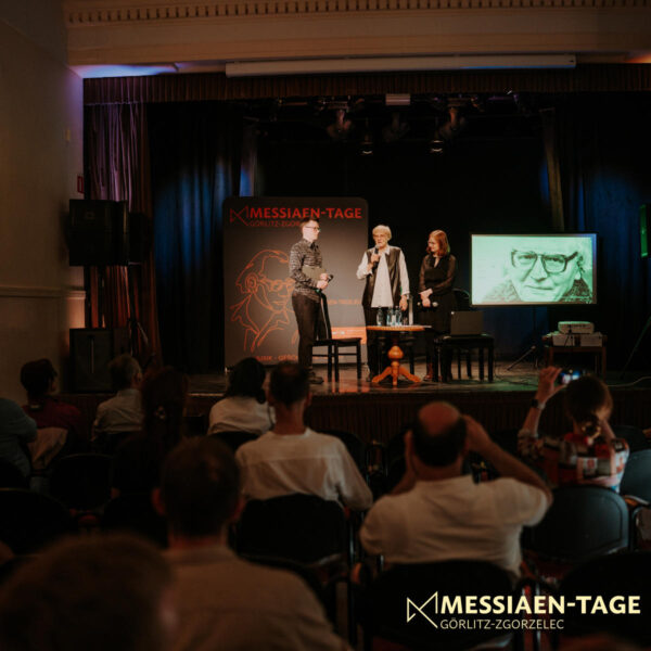 Messiaen-Tage 26 - Podiumsdiskussion - 2.5.2026 - ©Klaudia Kutek Messiaen-Tage 26 - Podiumsdiskussion - 2.5.2026 - ©Klaudia Kutek